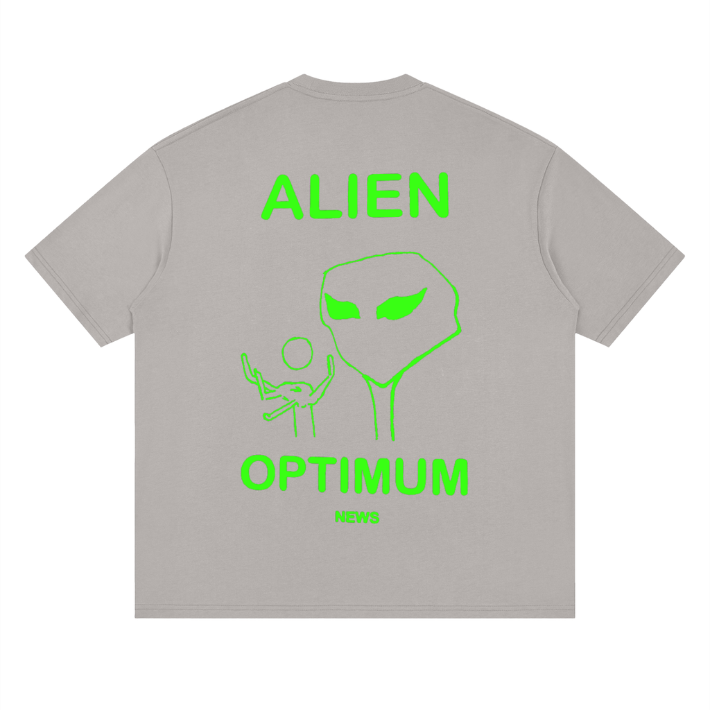 Alien Optimum Neon — Drop Shoulder T-Shirt