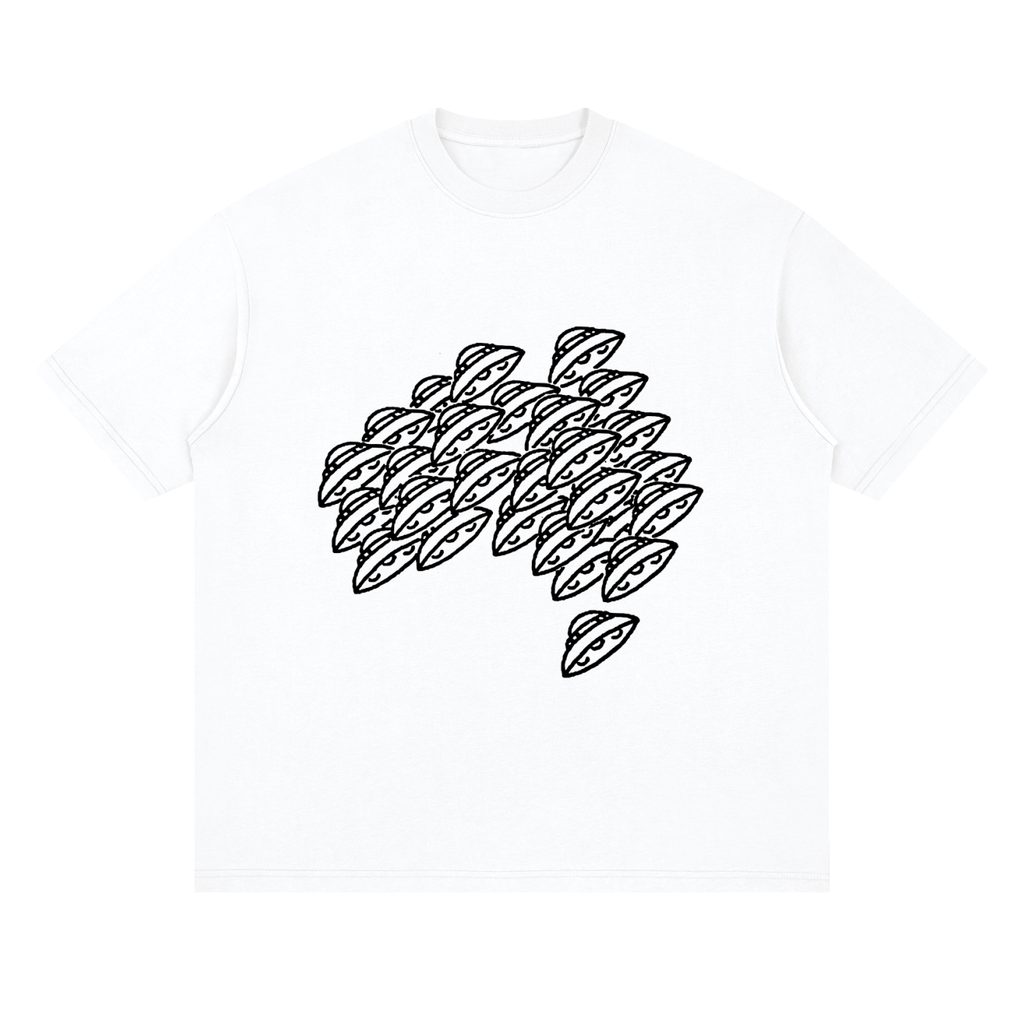 Saucer Fleet — Drop Shoulder T-Shirt