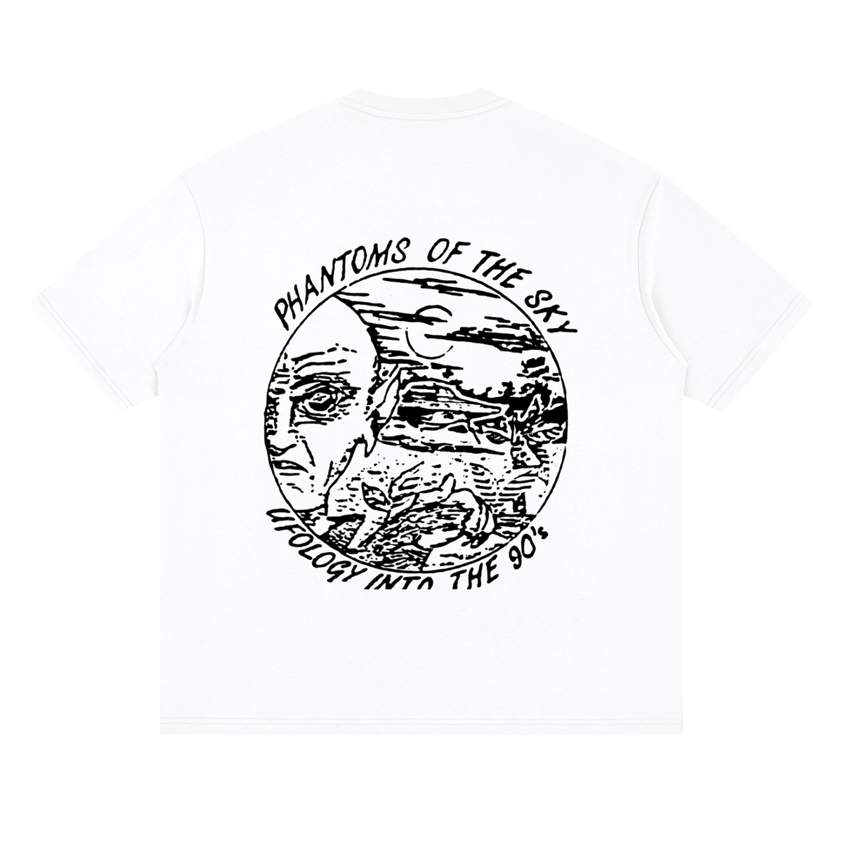 Phantoms of the Sky — Drop Shoulder T-Shirt