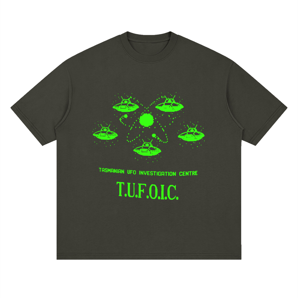 T.U.F.O.I.C. Neon — Drop Shoulder T-Shirt