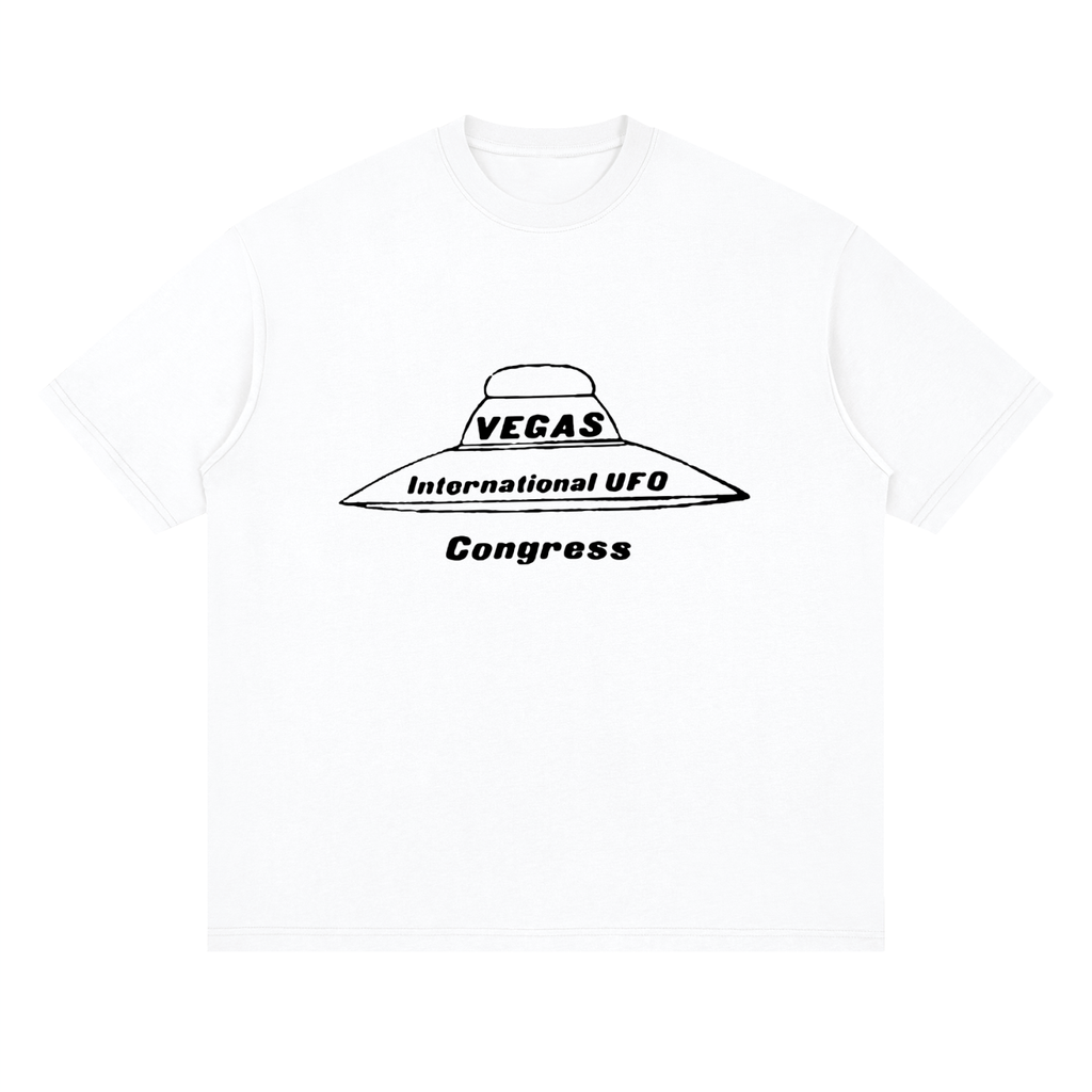 Vegas UFO Congress — Drop Shoulder T-Shirt