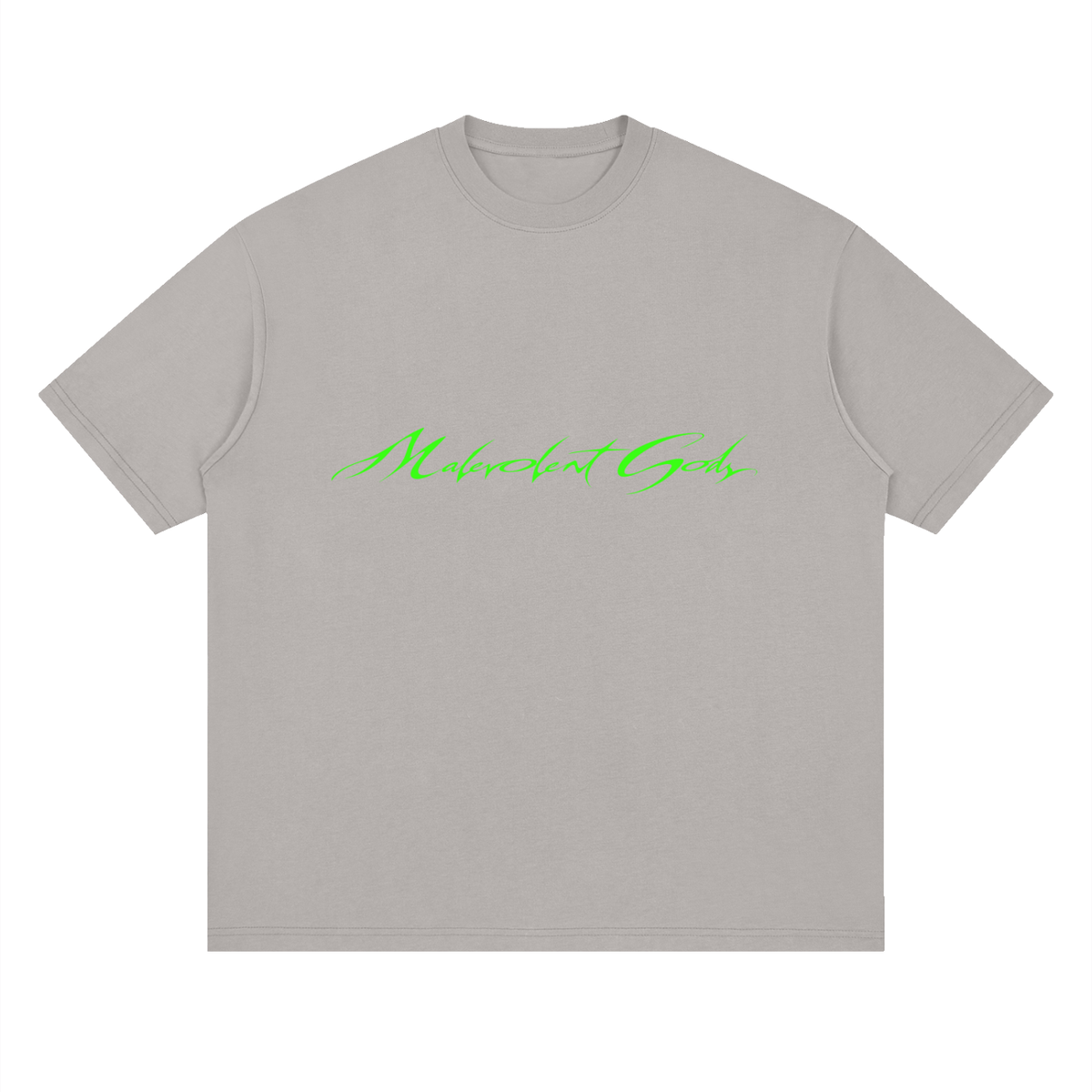 Temporary Resident Society Neon — Drop Shoulder T-Shirt