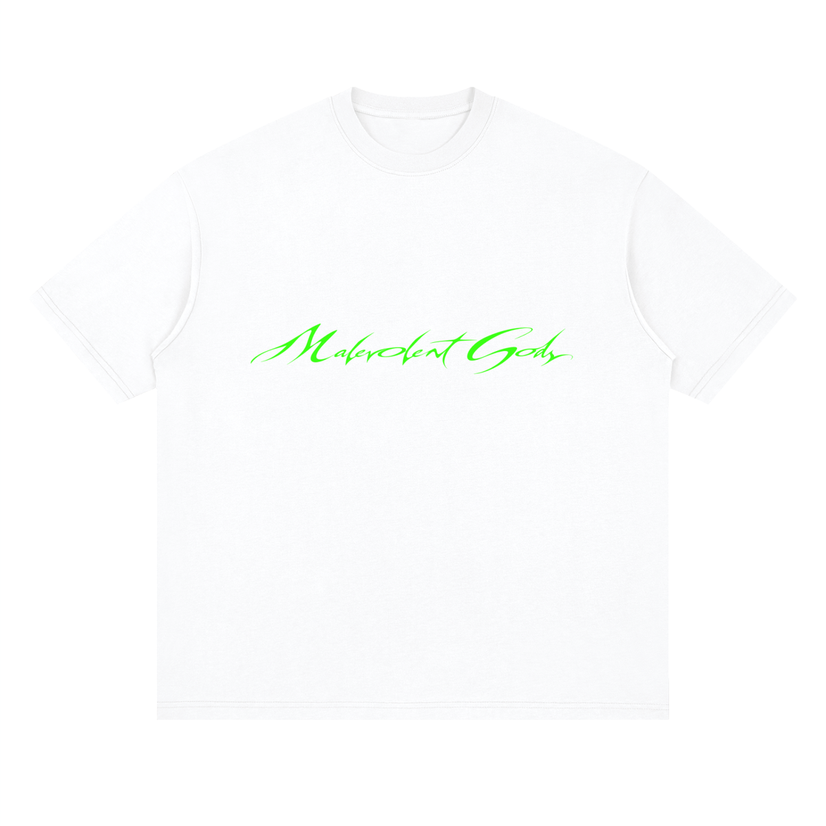 Temporary Resident Society Neon — Drop Shoulder T-Shirt