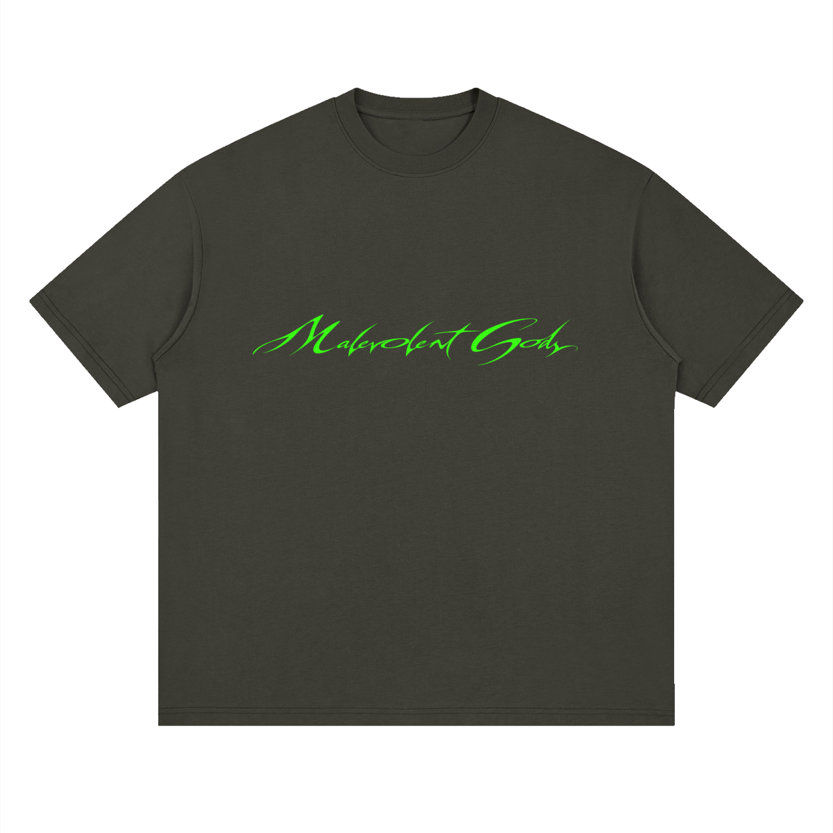 Intelligence Neon — Drop Shoulder T-Shirt