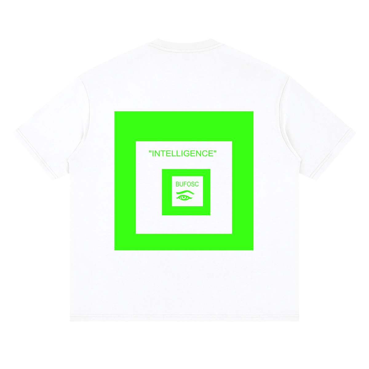 Intelligence Neon — Drop Shoulder T-Shirt