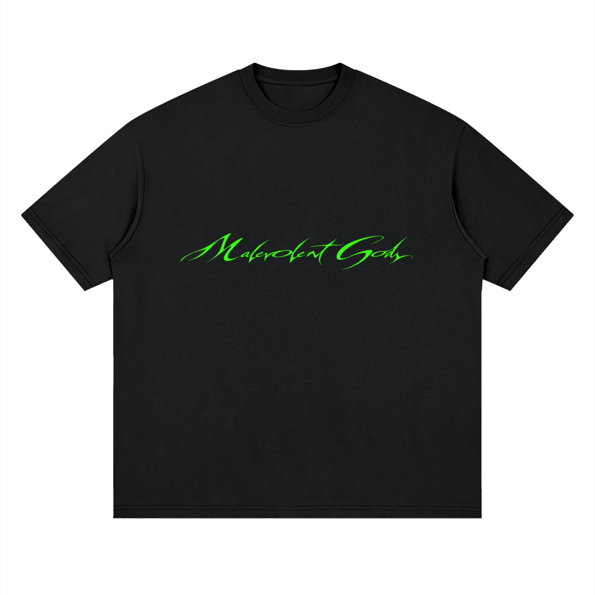 Temporary Resident Society Neon — Drop Shoulder T-Shirt