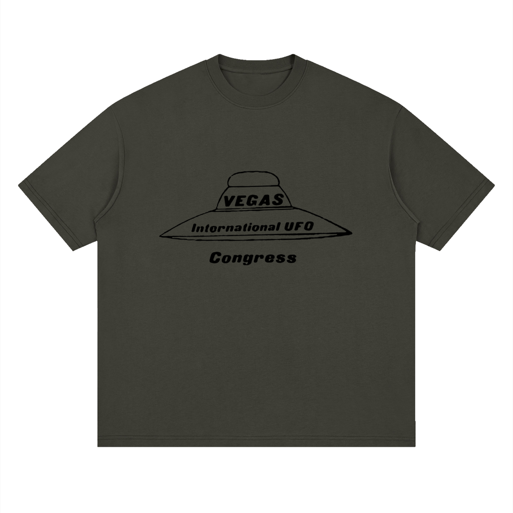 Vegas UFO Congress — Drop Shoulder T-Shirt