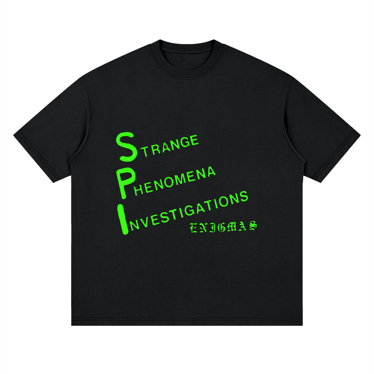 Strange Phenomena Neon — Drop Shoulder T-Shirt