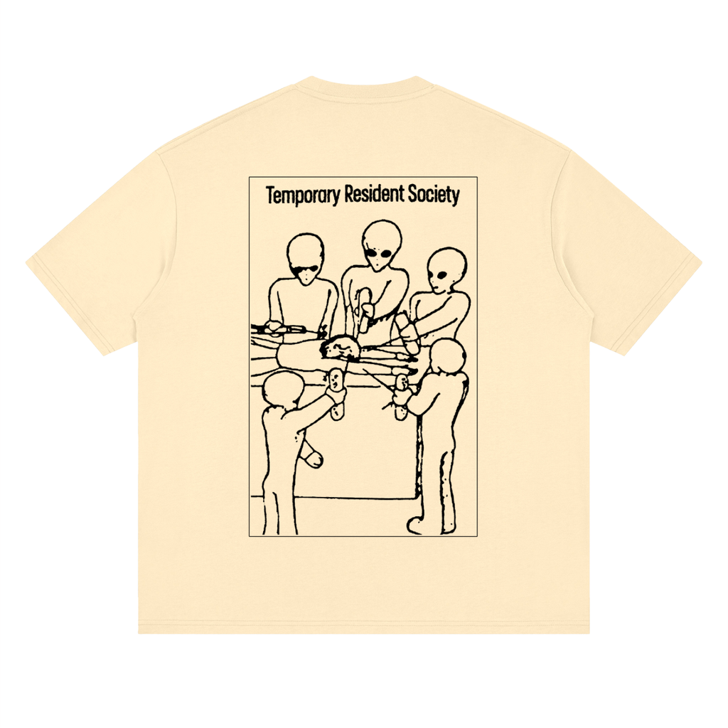 Temporary Resident Society — Drop Shoulder T-Shirt