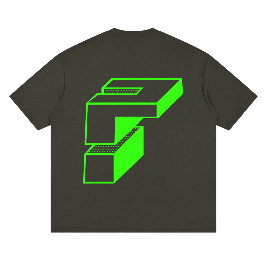 Monolith Neon — Drop Shoulder T-Shirt