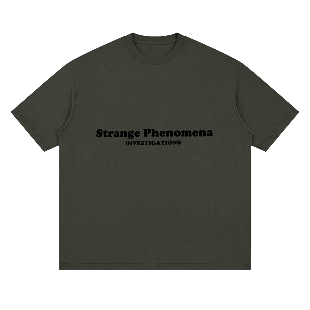 Strange Phenomena Investigations — Drop Shoulder T-Shirt