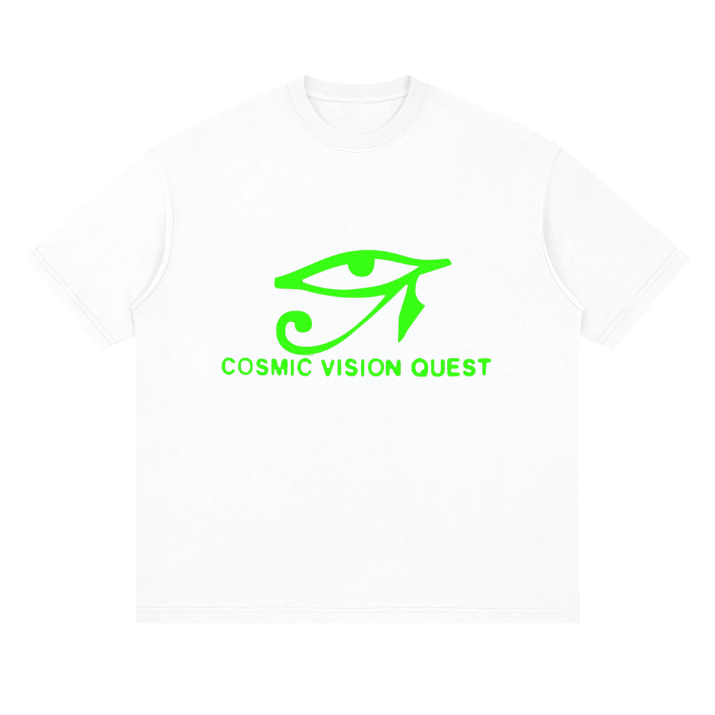 Cosmic Vision Quest Neon — Drop Shoulder T-Shirt