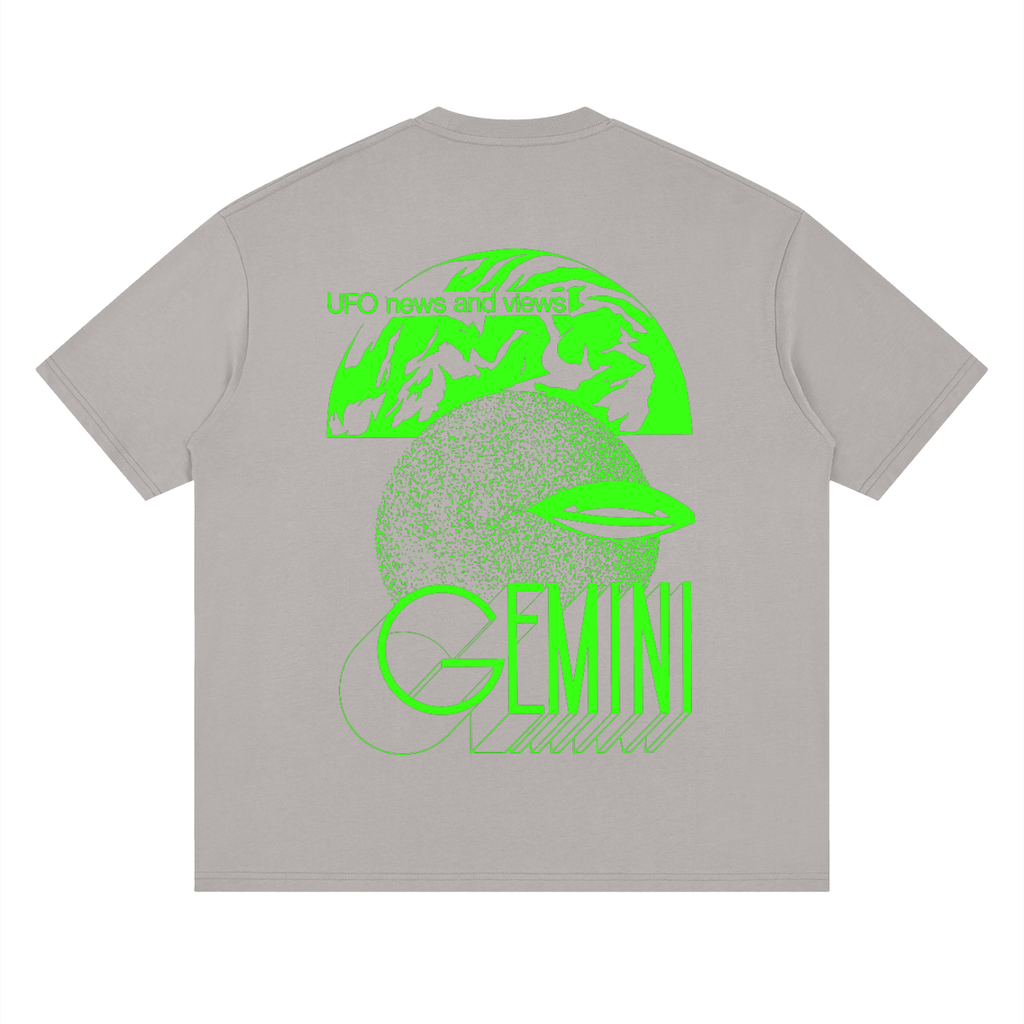Gemini Neon — Drop Shoulder T-Shirt