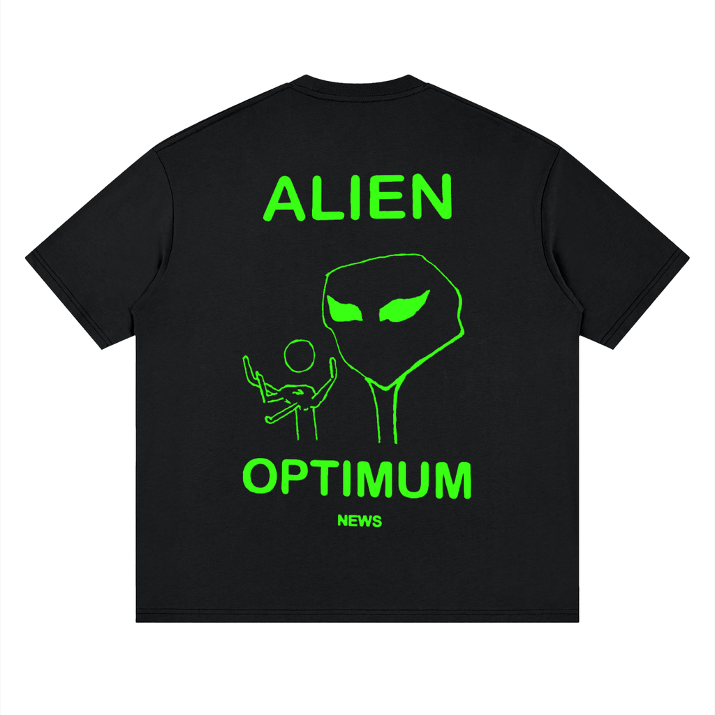 Alien Optimum Neon — Drop Shoulder T-Shirt