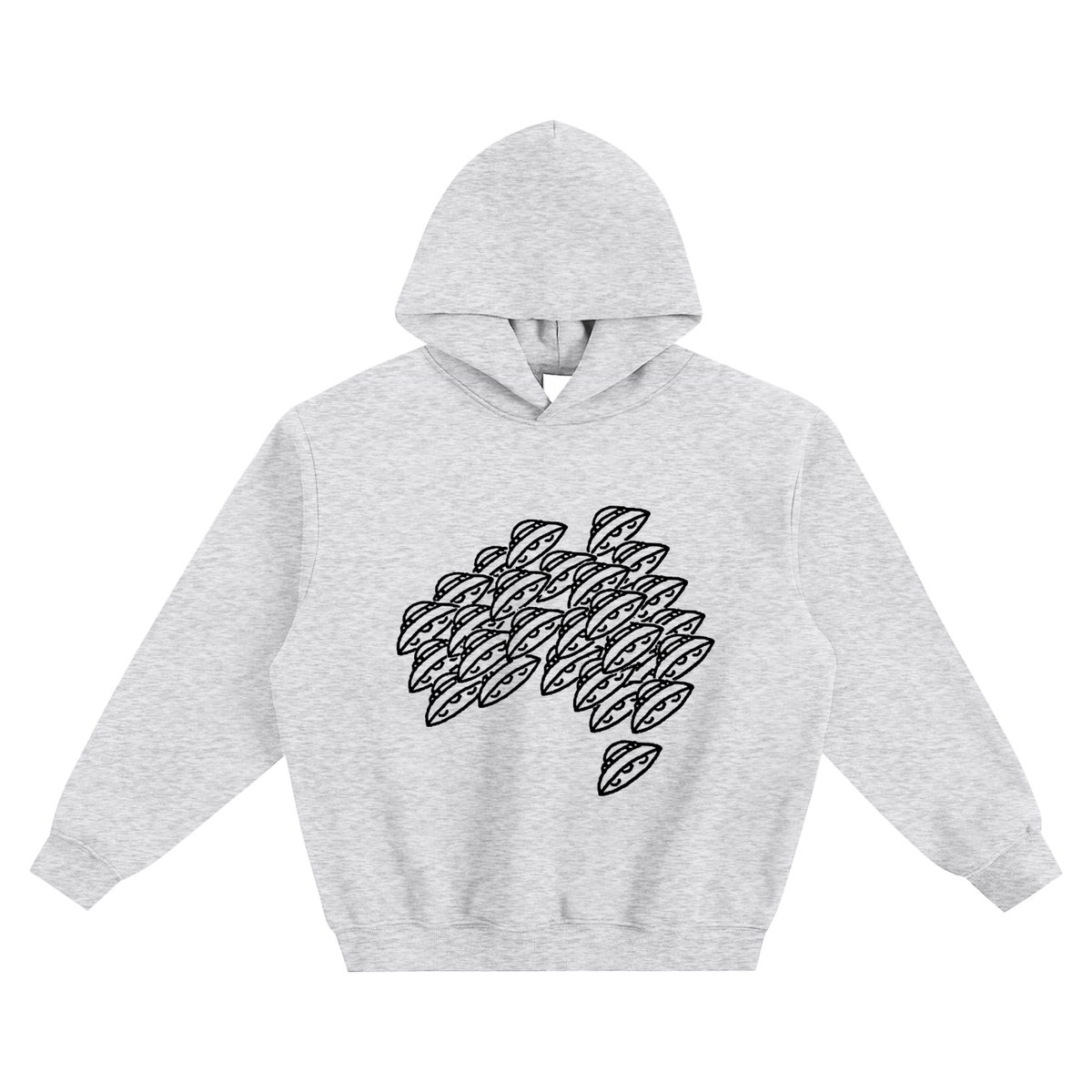 Saucer Fleet — Boxy Hoodie