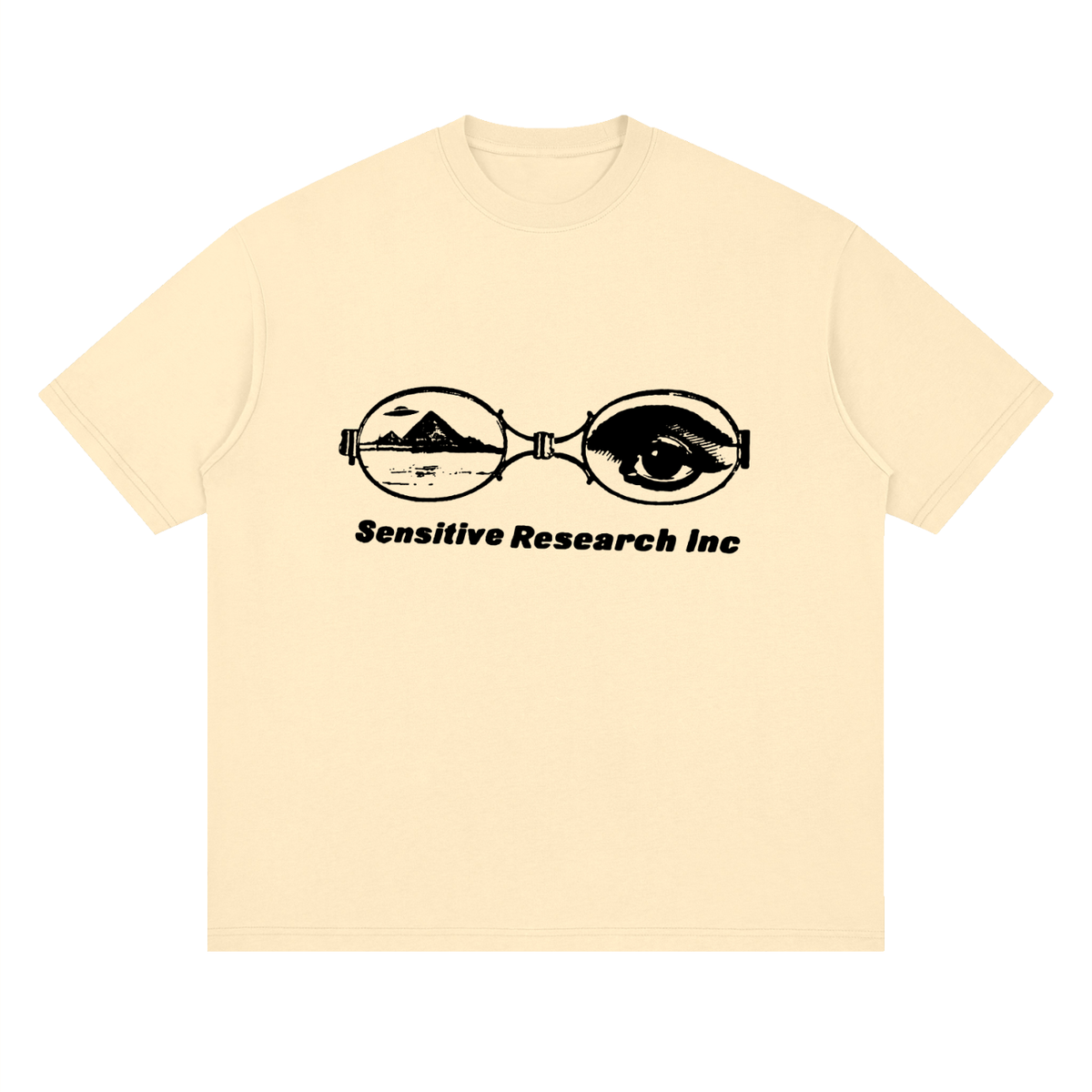 Sensitive Research — Drop Shoulder T-Shirt