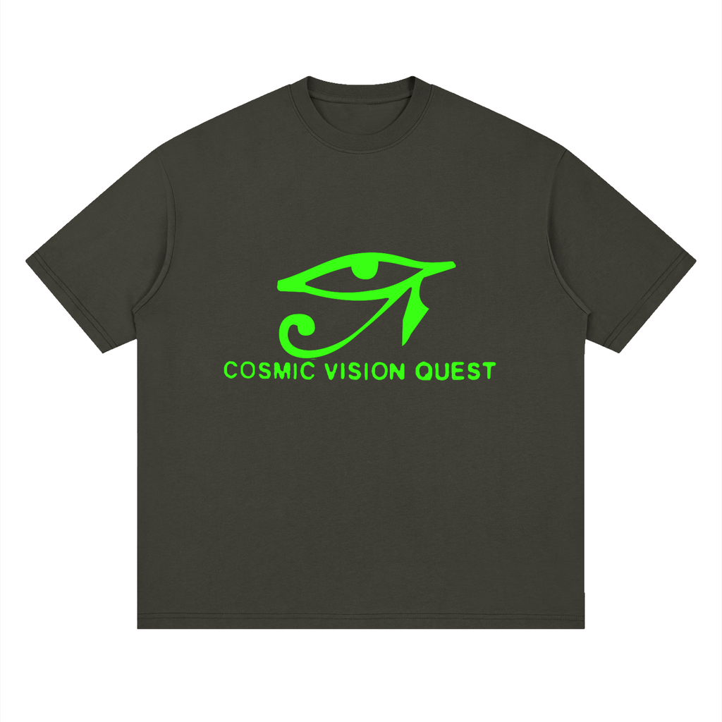 Cosmic Vision Quest Neon — Drop Shoulder T-Shirt