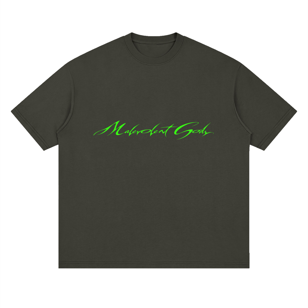 Temporary Resident Society Neon — Drop Shoulder T-Shirt