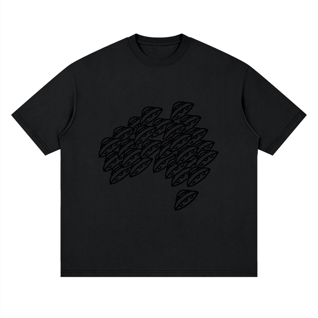 Saucer Fleet — Drop Shoulder T-Shirt