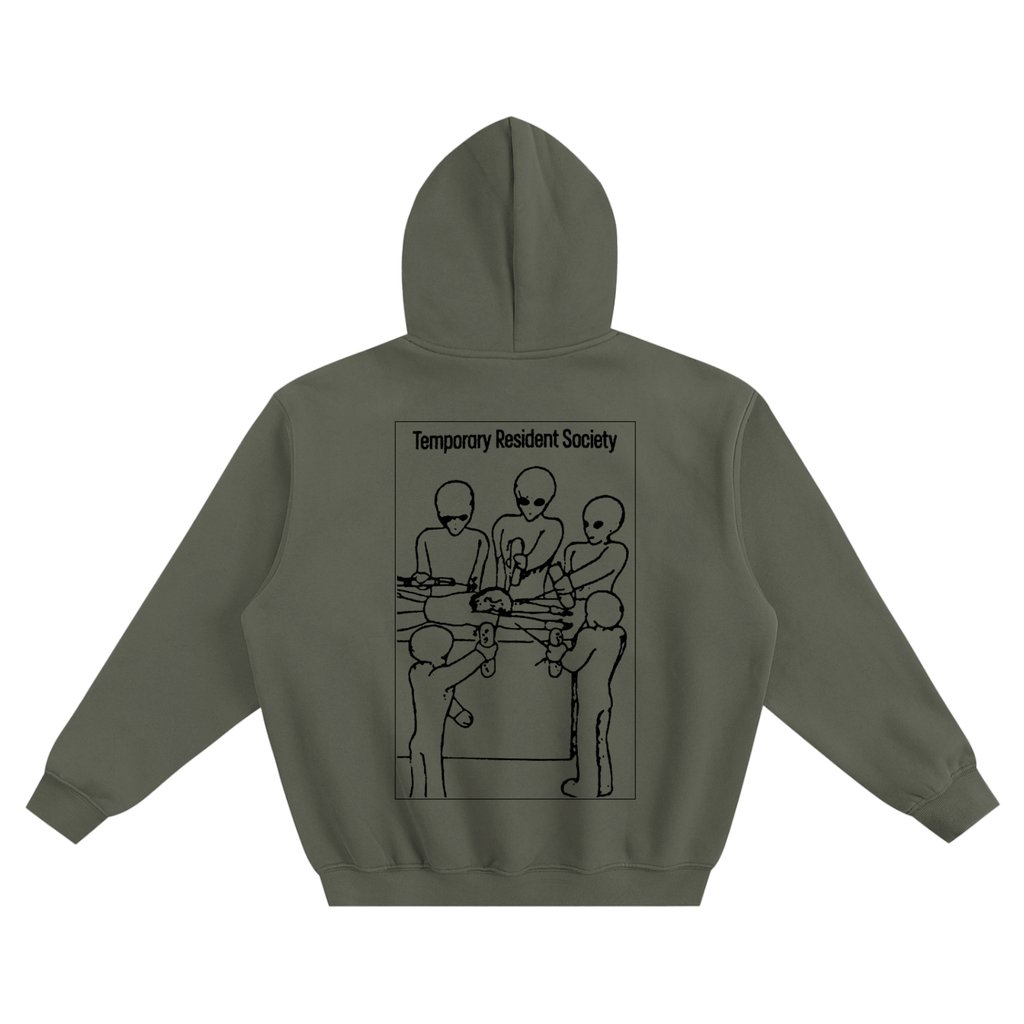Temporary Resident Society — Boxy Hoodie