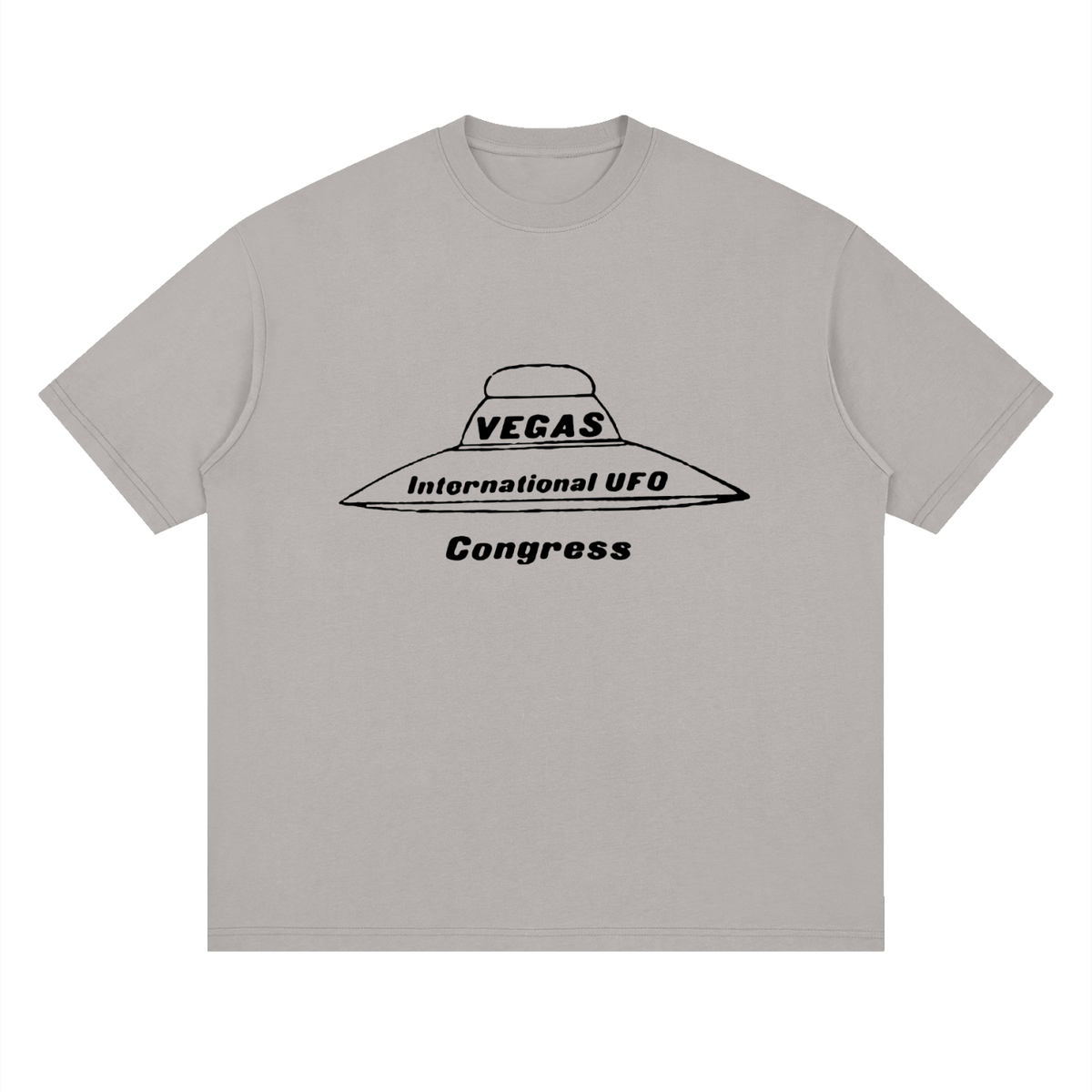 Vegas UFO Congress — Drop Shoulder T-Shirt