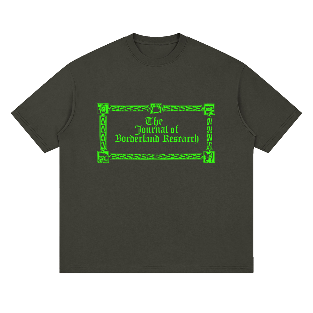 Borderland Research Neon — Drop Shoulder T-Shirt