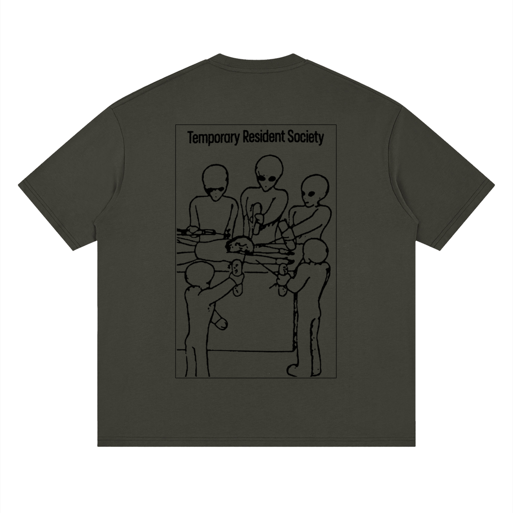Temporary Resident Society — Drop Shoulder T-Shirt