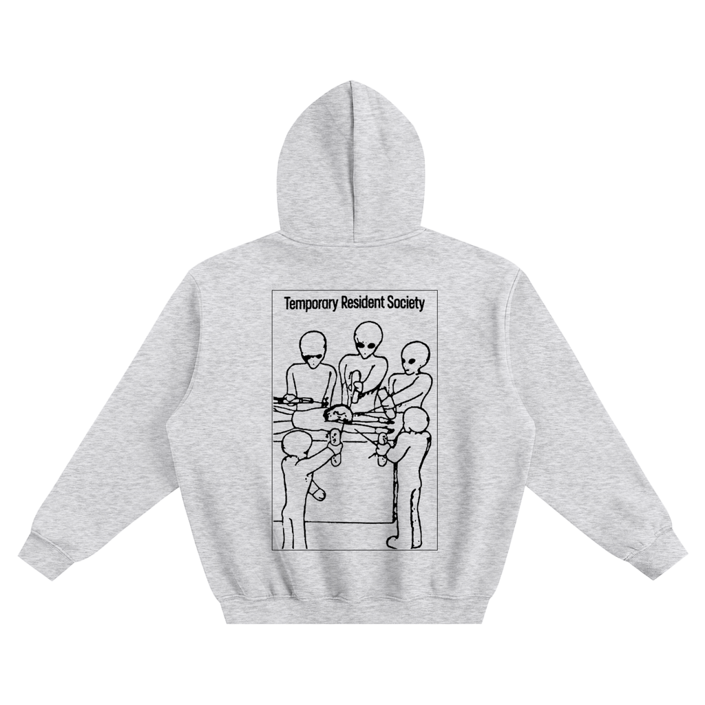 Temporary Resident Society — Boxy Hoodie