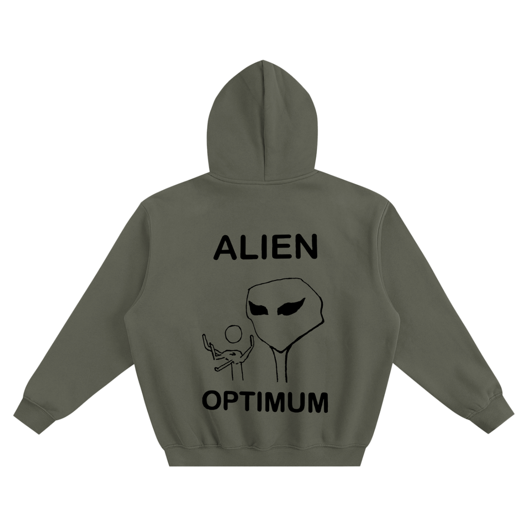 Alien Optimum — Boxy Hoodie