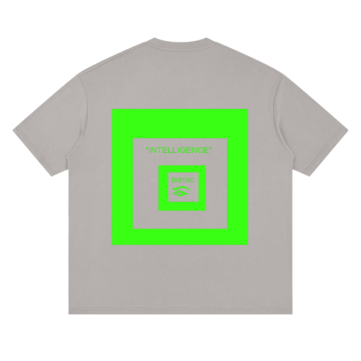 Intelligence Neon — Drop Shoulder T-Shirt