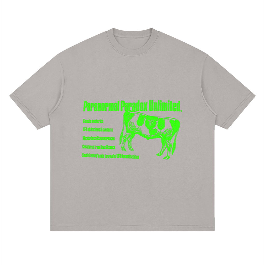 Paranormal Paradox Neon — Drop Shoulder T-Shirt