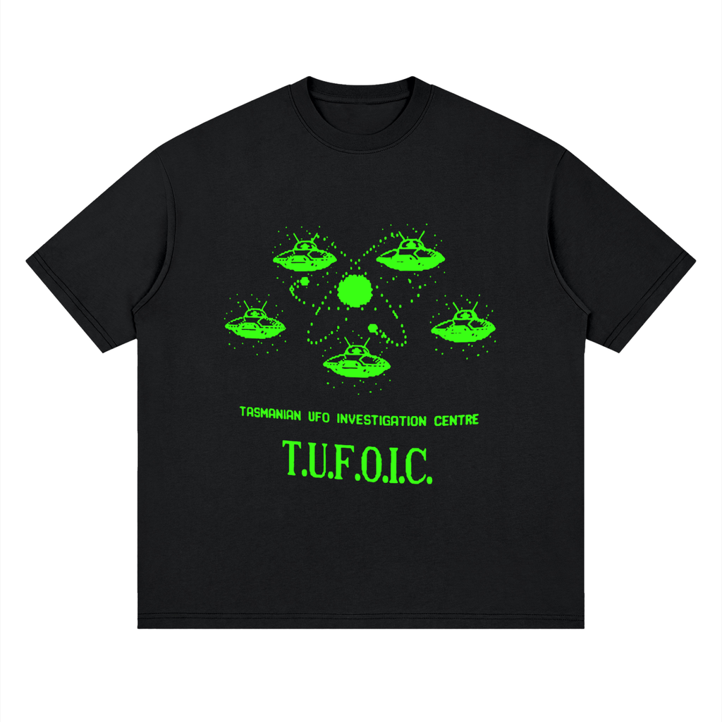T.U.F.O.I.C. Neon — Drop Shoulder T-Shirt
