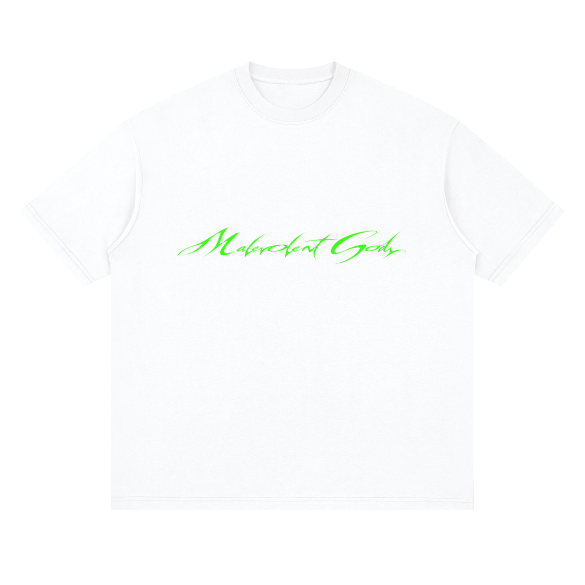 Aliens Are Us Neon — Drop Shoulder T-Shirt