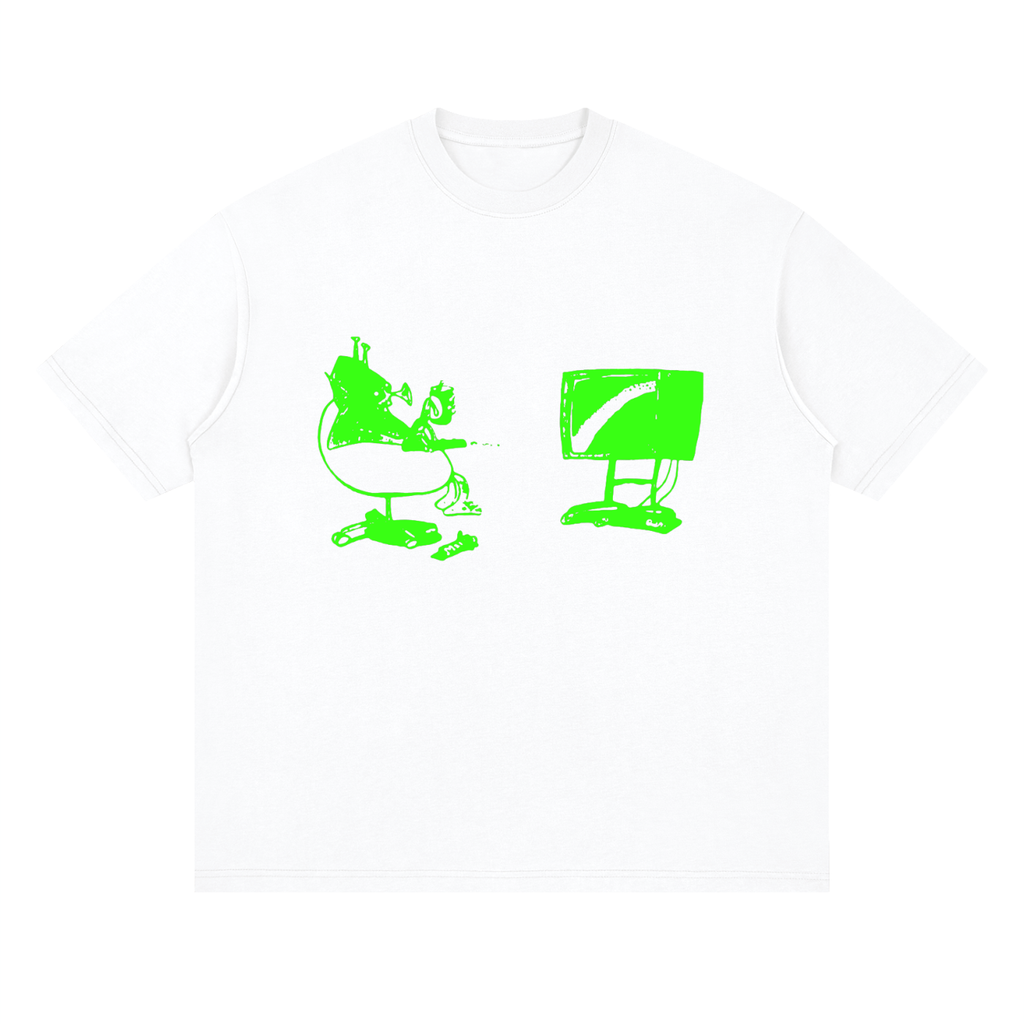 Mars TV Neon — Drop Shoulder T-Shirt