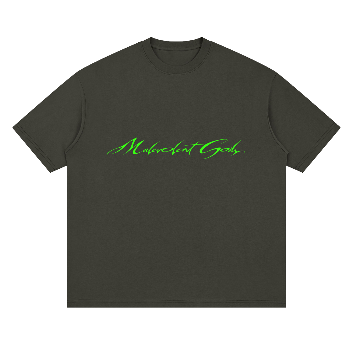 Aliens Are Us Neon — Drop Shoulder T-Shirt