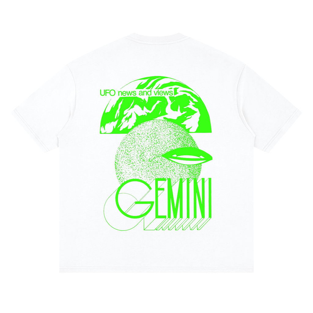 Gemini Neon — Drop Shoulder T-Shirt
