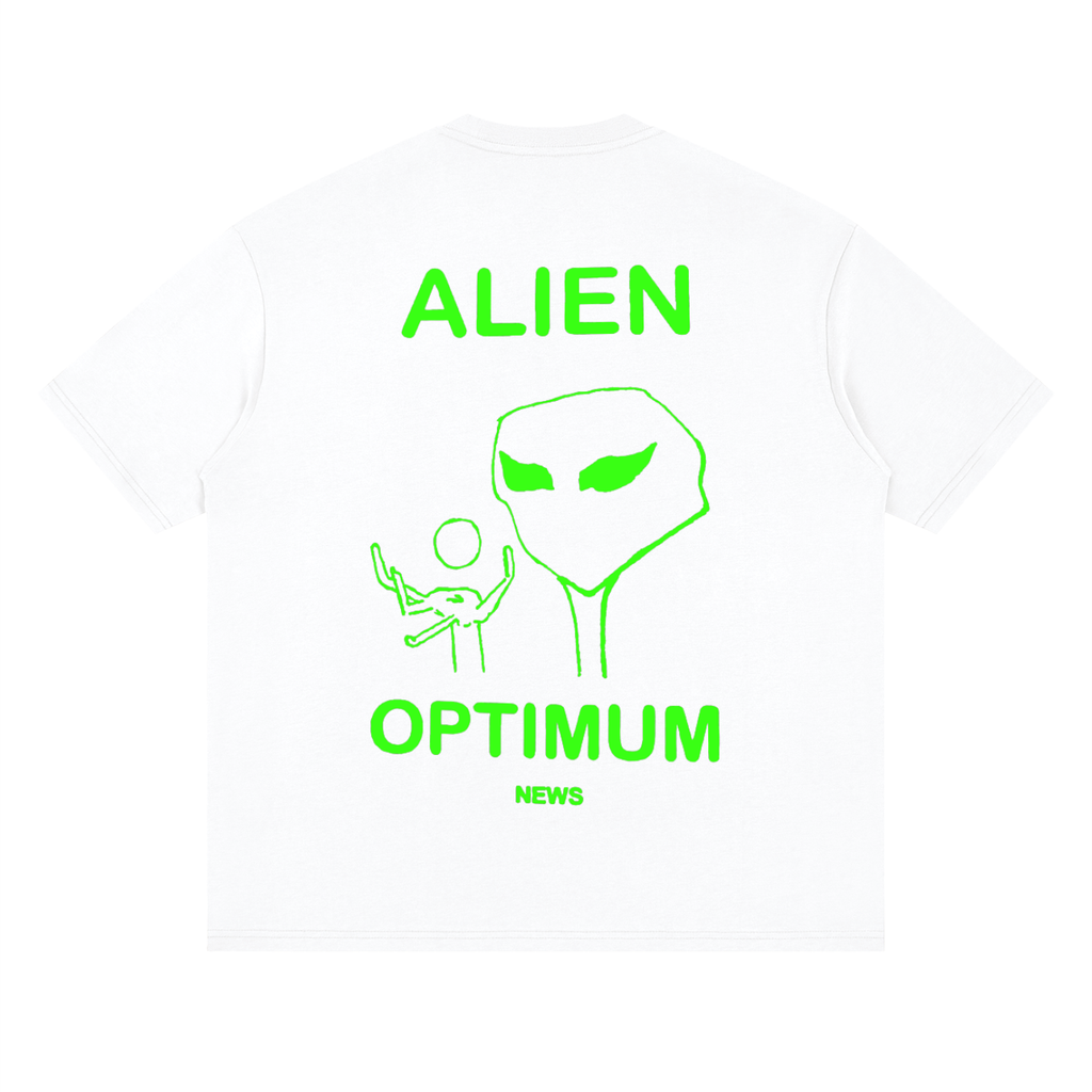 Alien Optimum Neon — Drop Shoulder T-Shirt
