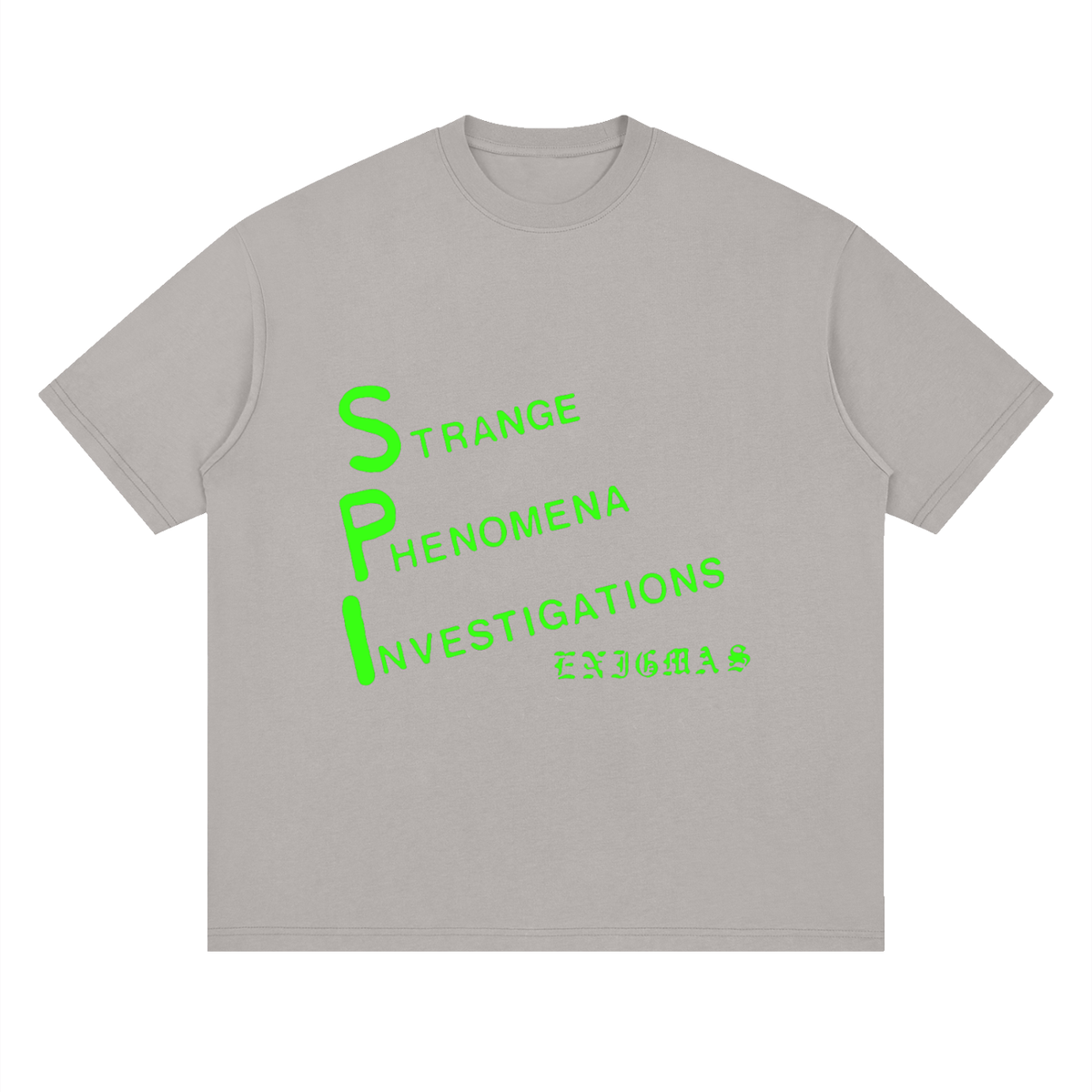 Strange Phenomena Neon — Drop Shoulder T-Shirt