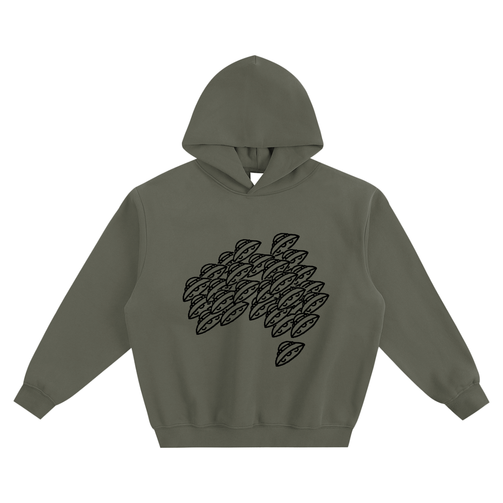 Saucer Fleet — Boxy Hoodie