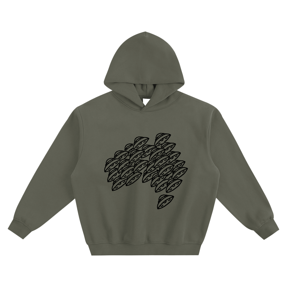 Saucer Fleet — Boxy Hoodie