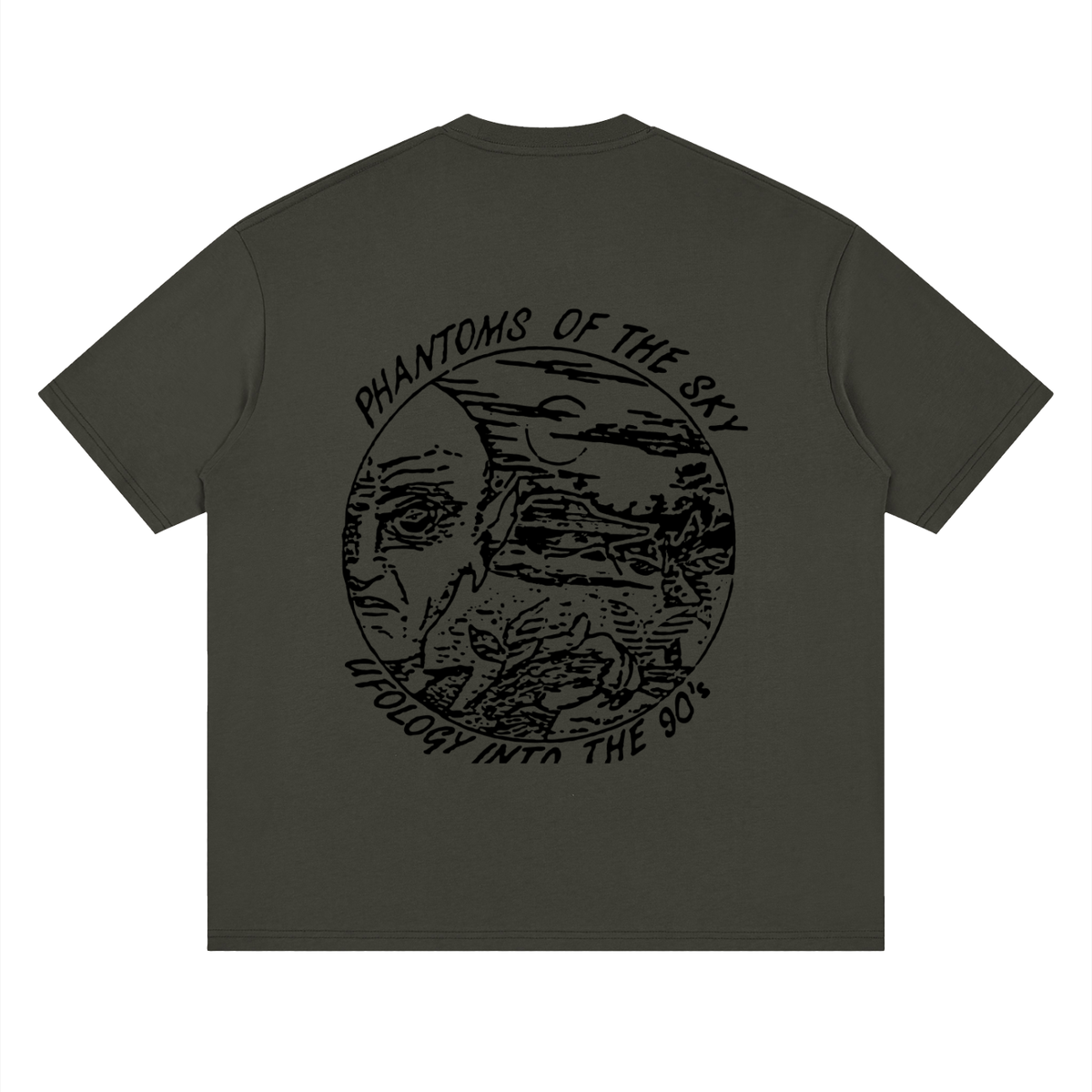 Phantoms of the Sky — Drop Shoulder T-Shirt